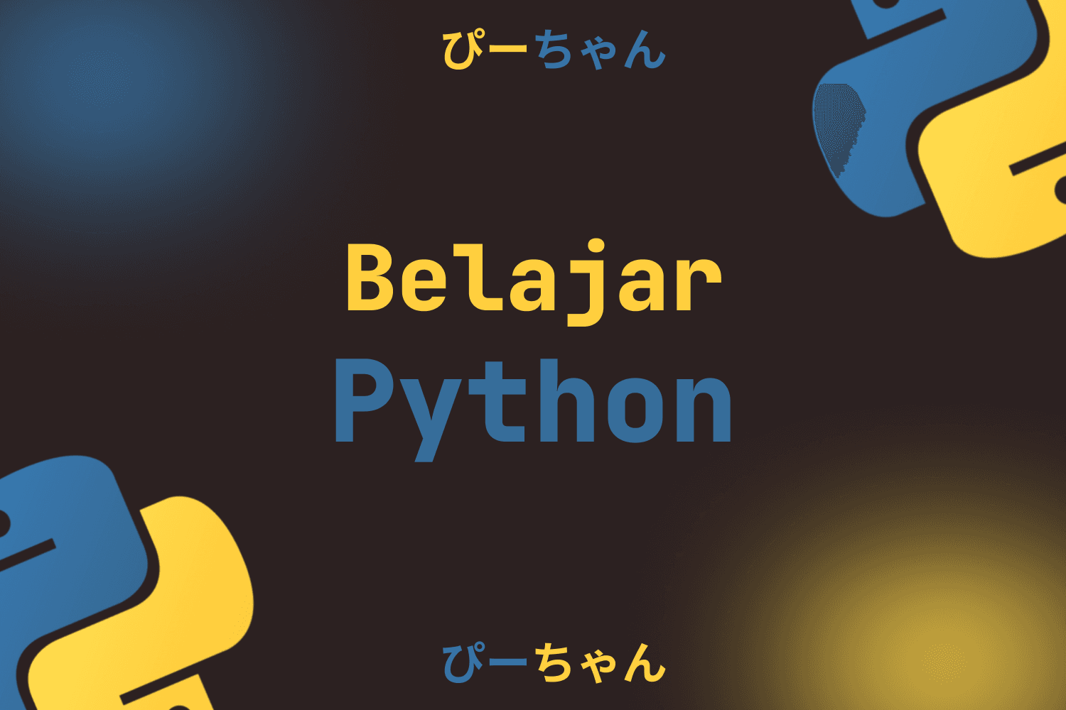 Belajar Dasar Python